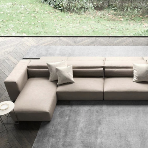 Sofa phòng khách hiện đại hình chữ L SFD52